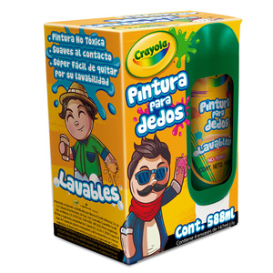 Juego de Pinturas Témpera Lavables Crayola Yo Soy Color Colores surtidos 6  piezas 25 ml | Office Depot Mexico