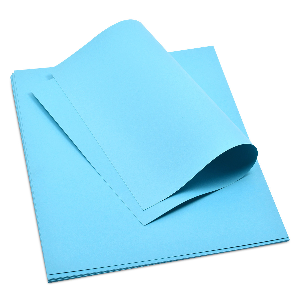 Cartulina de Colores Royal Cast 1 pieza Carta Azul cielo 170 gr | Office  Depot Mexico