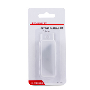 Cutter de Uso Rudo con Navaja Retráctil de  mm Office Depot Aluminio  Plata | Office Depot Mexico