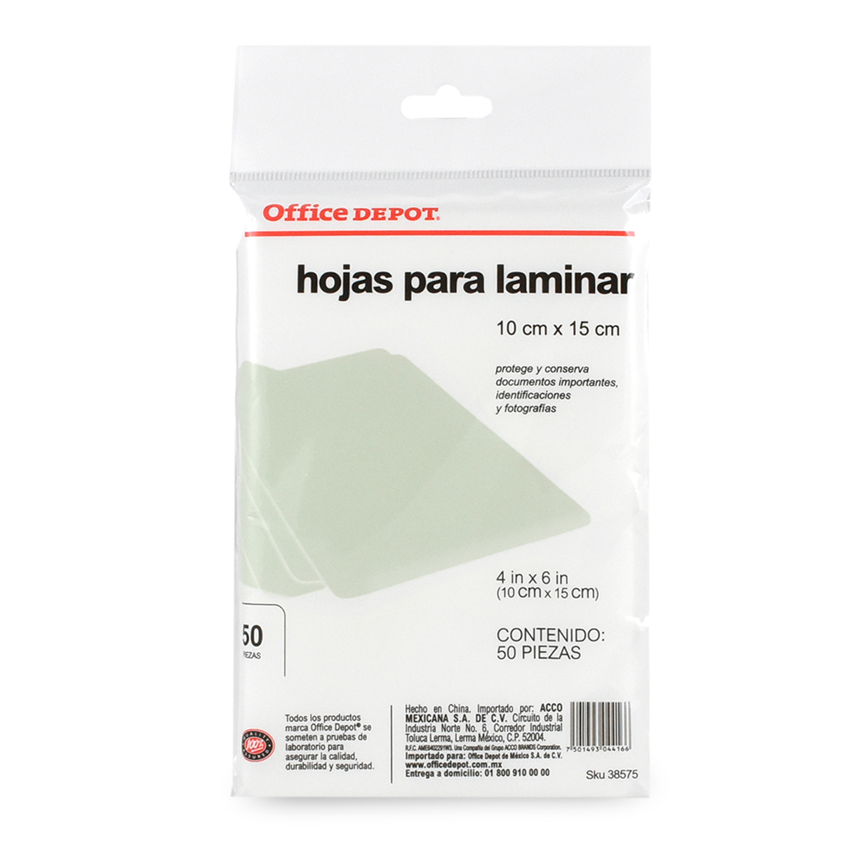 Mica Termica Office Depot 50 Pzas 10x15 Cm Office Depot Mexico