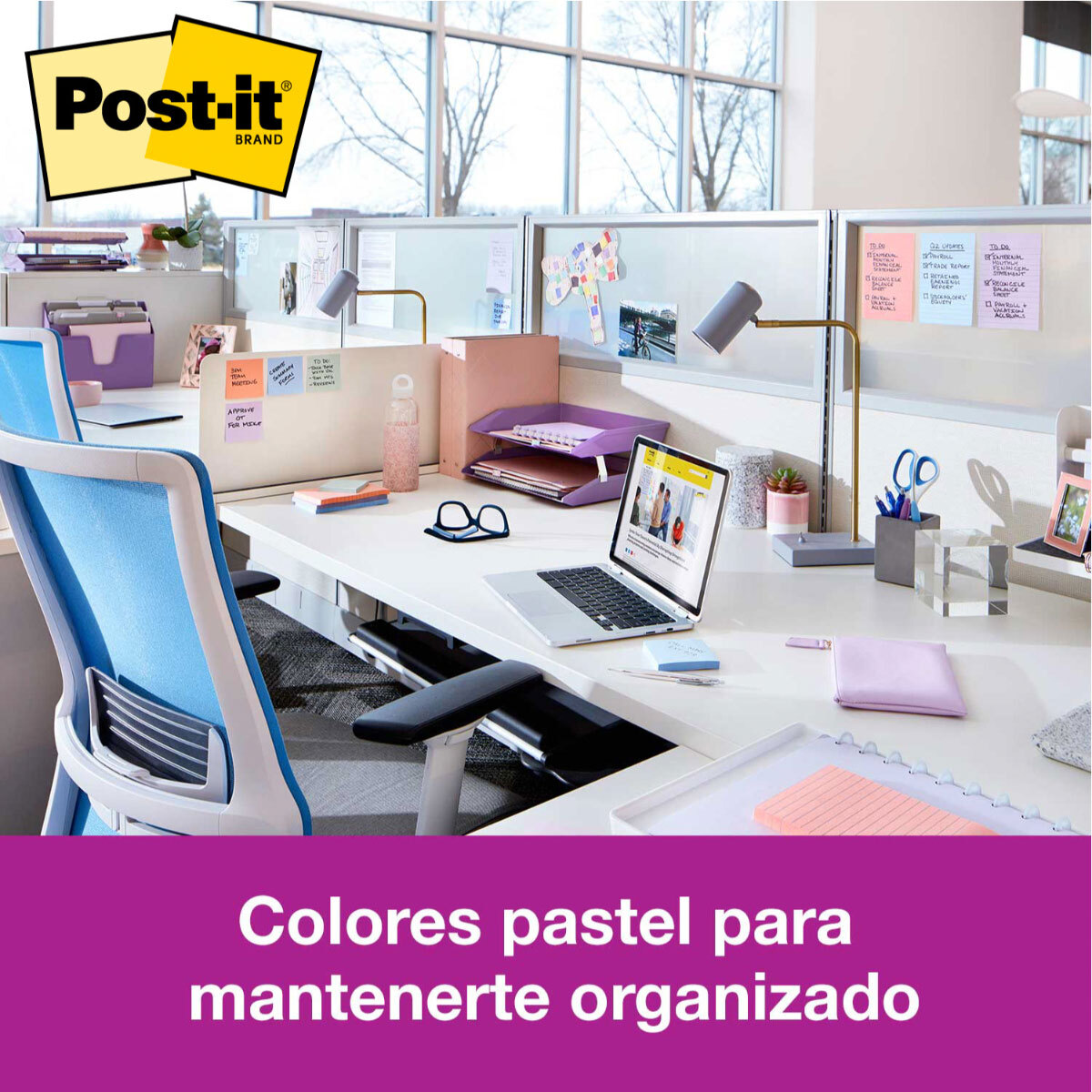 Notas Adhesivas 3M Post-It Super Sticky Frutal Colores surtidos  x   cm | Office Depot Mexico