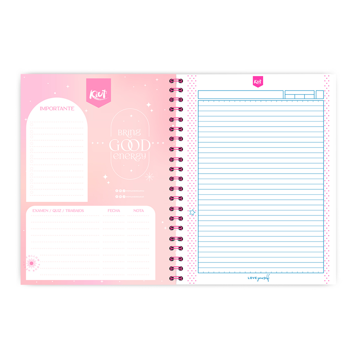 CUADERNO PROFESIONAL NORMA KIUT (RAYA, 120 HOJAS) | Office Depot Mexico