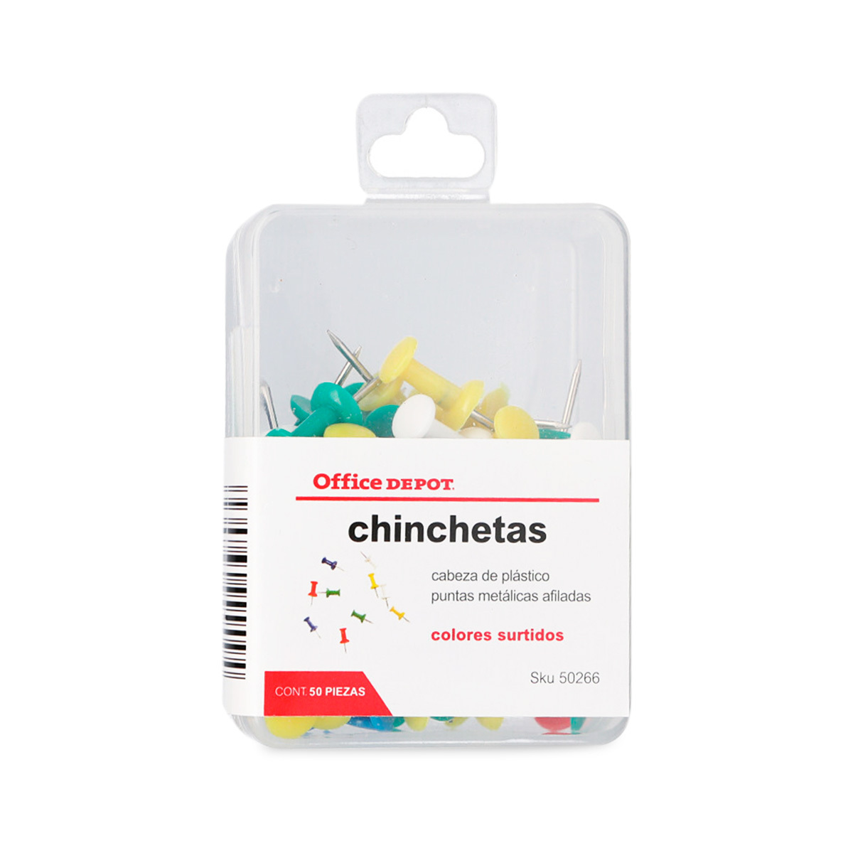 CHINCHETA CORCHO STANDARD DE COLORES 11MM 40U 0,65€