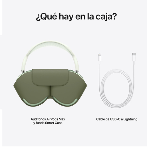 Audífonos Inalámbricos Apple AirPods MAX Verde