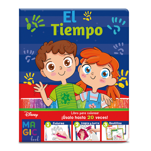 Libro Mágico Educativo Tiempo Upak