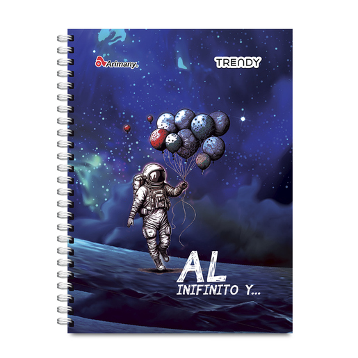 Cuaderno Profesional Arimany Trendy Raya 100 hojas