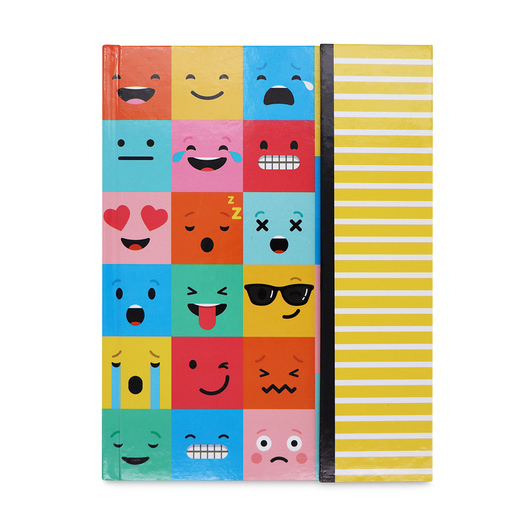 Cuaderno Esquela Red Top Emojis Raya 80 hojas