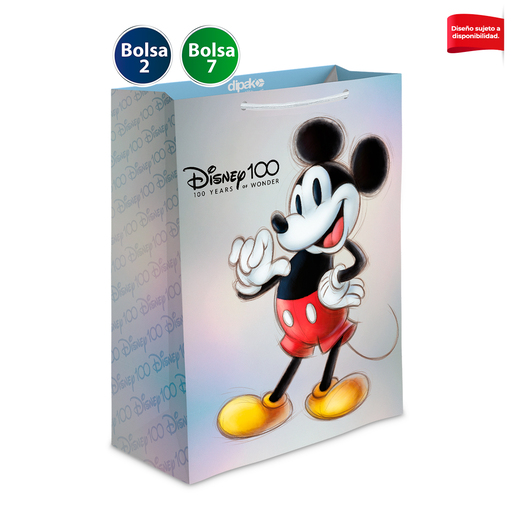 Bolsa de Regalo Disney 100 años Dipak Grande