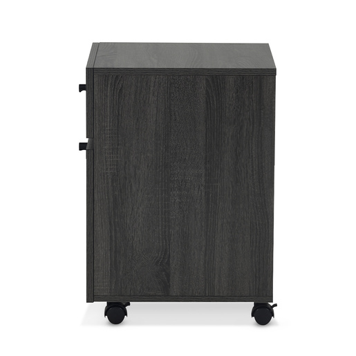 Gabinete con Ruedas Office Depot MU02023 -XJH30833B 2 cajones Gris