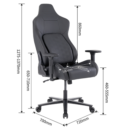 Silla Gamer Office Depot GF-82450H Negro