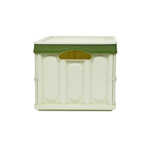 Caja de Plástico Red Top Plegable 35 L Verde Oliva