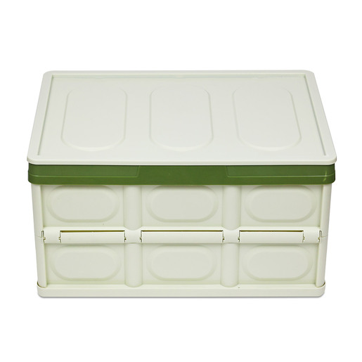 Caja de Plástico Red Top Plegable 35 L Verde Oliva