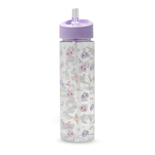 Botella para Agua Ticher Pets Kawai Morado 700 ml 