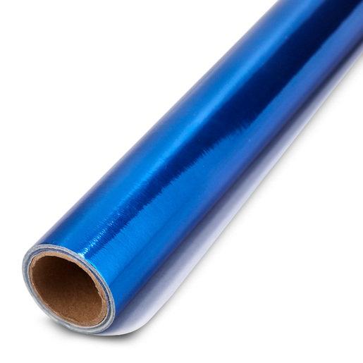 Rollo Papel Metalizado Euromac Azul 60 cm x 5 m