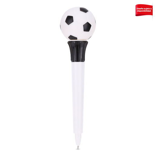 Pluma Ticher Punto Mediano Soccer o Básquetbol Negro 