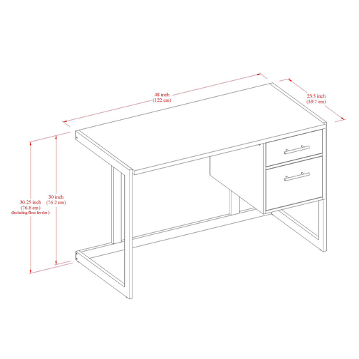 Escritorio para Computadora 4Tune ODM-PE48D 2 cajones