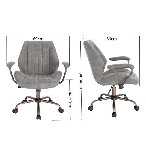 Silla de Oficina 4tune SP-3673-9PW Ajustable Gris