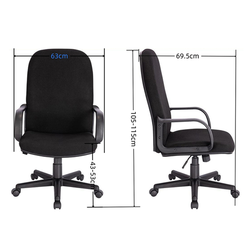 Silla Ejecutiva 4Tune SP-9704-2N Ajustable Negro