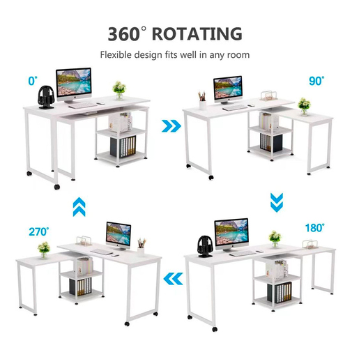 Escritorio Ejecutivo Sky Furniture CS-2506 Blanco 