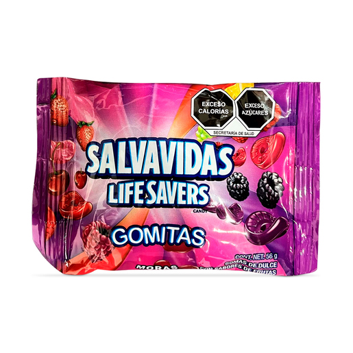 Gomitas Life Savers Salvavidas Moras Salvajes 56 gr