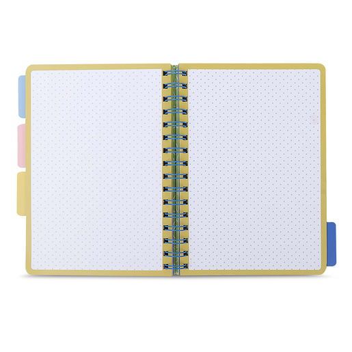 Cuaderno Esquela Ticher Familia Ajolote Colores 100 hojas