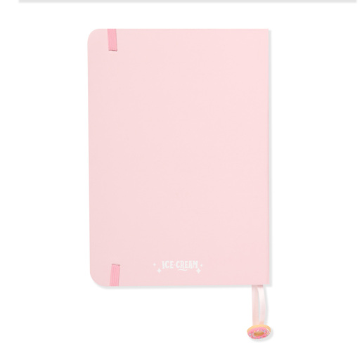 Cuaderno Esquela Ticher Helado Raya Rosa 80 hojas