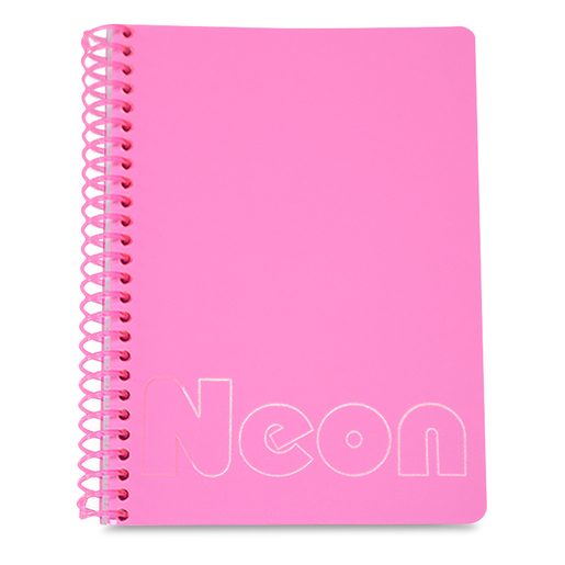 Cuaderno Francés Top Team Raya Rosa Neón