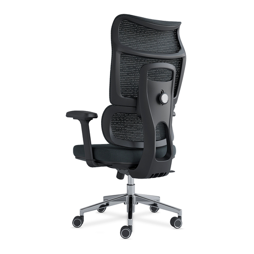 Silla Ejecutiva Premium Valery Products Soporte Lumbar Ajustable Negro