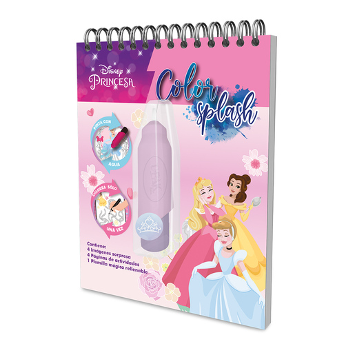 Libro para Colorear con Agua Upak Princesas 