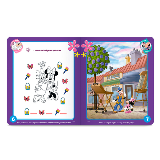 Libro Mágico Upak Minnie Fashion 32 páginas 