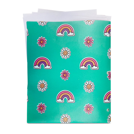 Folder Carta Office Depot Flores 1 pieza