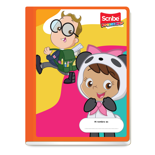 Cuaderno Profesional Scribe Cuadro Alemán Niños 80 hojas 