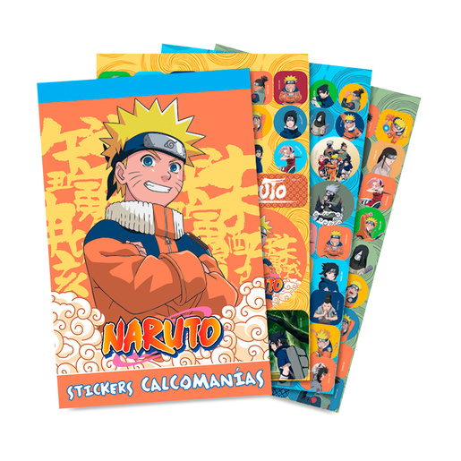 Block de Stickers Granmark Naruto 6 hojas