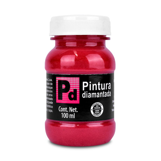 Pintura Acrílica Politec Diamantada Rojo 100 ml