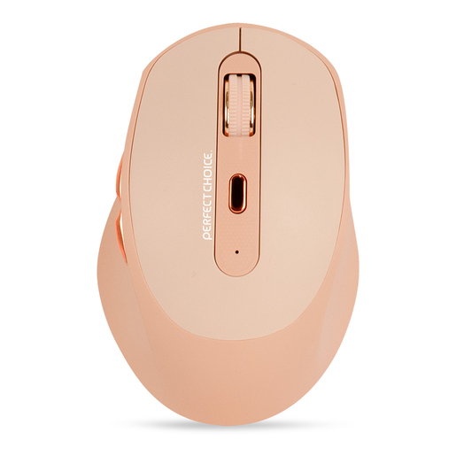 Mouse Inalámbrico Perfect Choice Clix 6 botones Rosa