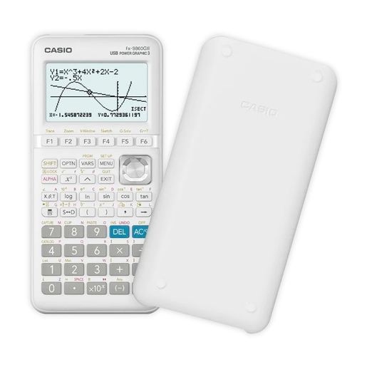 Calculadora Gráfica Casio FX9860GIII 21 dígitos Blanco