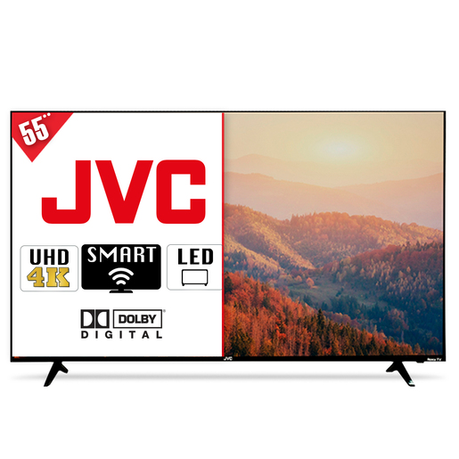 Pantalla JVC Smart TV Roku SI55UR 55 pulg. UHD 4K  