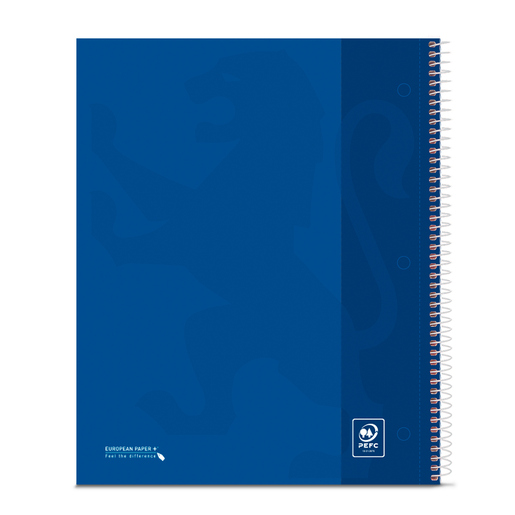 Cuaderno Profesional European Raya 80 hojas Azul Marino