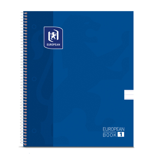 Cuaderno Profesional European Raya 80 hojas Azul Marino