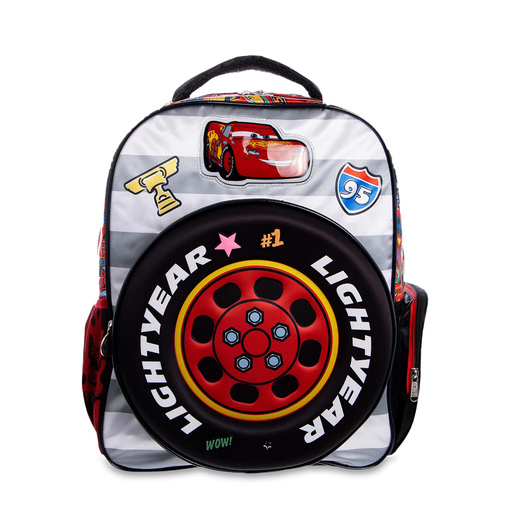 Mochila Escolar Ruz Cars 3D Grande