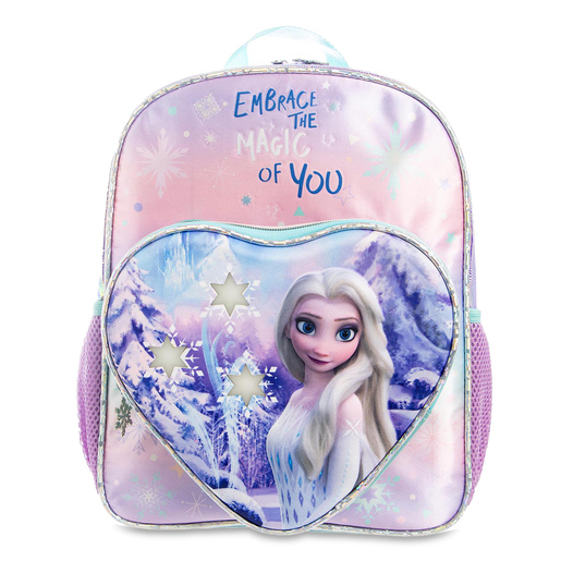 Mochila Escolar Ruz Frozen Panel Iluminado Chica