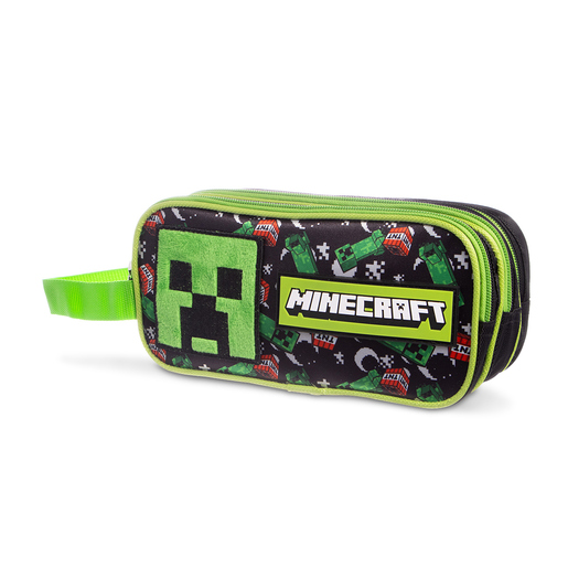 Lapicera Escolar Ruz Minecraft Verde