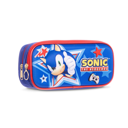 Lapicera Escolar Ruz Sonic 3D con Charms