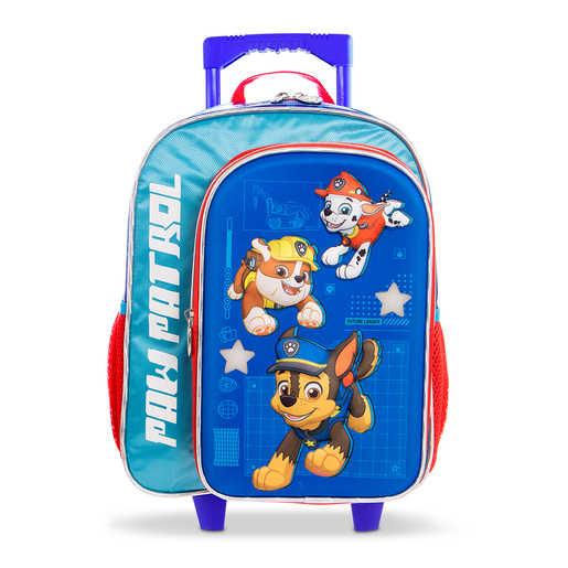 Mochila Escolar con Ruedas Ruz Paw Patrol 3D