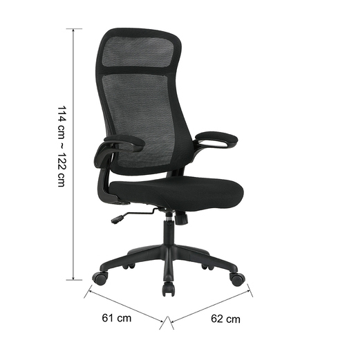 Silla Ejecutiva 4Tune Mesh Negro