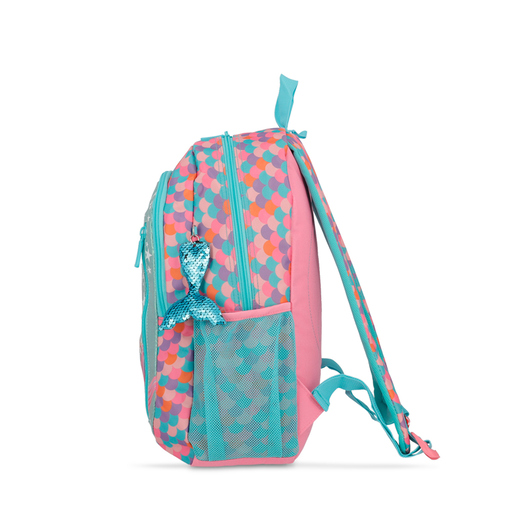 Mochila Escolar Xtrem Logan Pink Mermaid