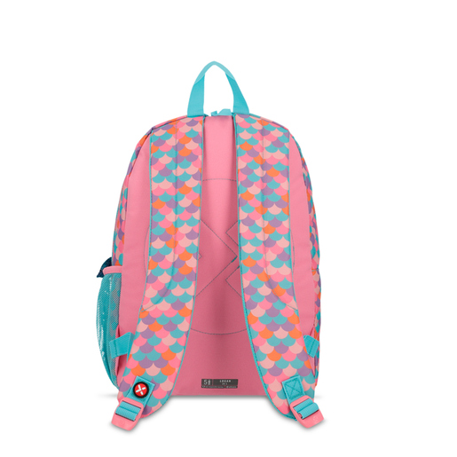 Mochila Escolar Xtrem Logan Pink Mermaid