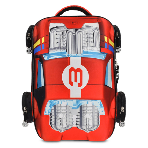 Mochila Escolar Yadatex Hot Wheels Rojo