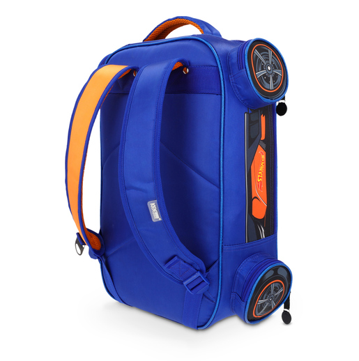 Mochila Escolar Yadatex Hot Wheels Azul 