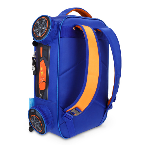 Mochila Escolar Yadatex Hot Wheels Azul 